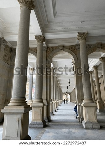 Architecture, columns, culture, ancient history  Royalty-Free Stock Photo #2272972487