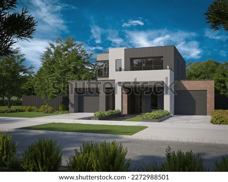 Home Design Bayside In Melbourne Australia Royalty-Free Stock Photo #2272988501