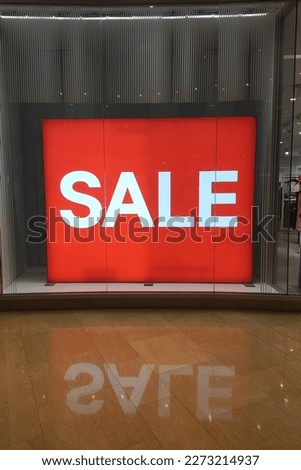 billboard for sale in a mall