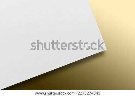 White paper texture background perspective style