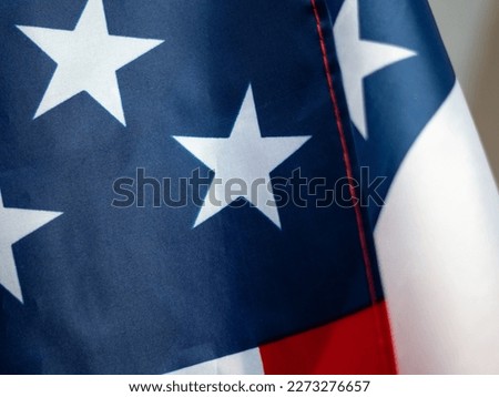 United states of America national flag.red white and blue stripes and stars.4th of July ,veteran's day,memorial day,labour day, president's day