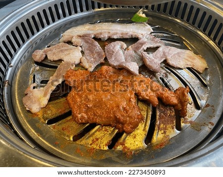 Picture of grilled Korean BBQ