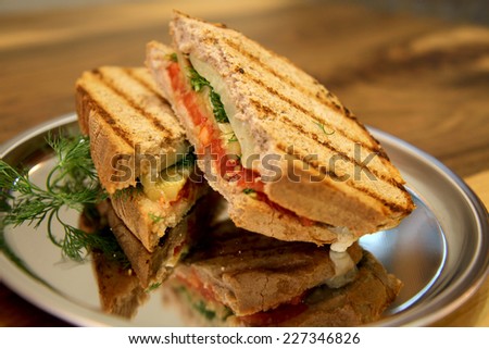 detailed picture of sandwich