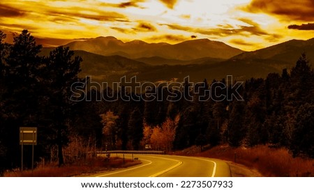 These photos are on the extreme side of effects creating a abstract feel and a very warm moody feeling with wildlife rivers mountains trees big boulders and clouds