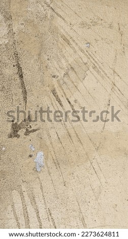 yellow cement wall texture full of dirt and scratches. 