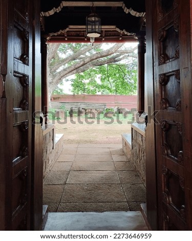 Archaeological footprints of Indian culture Royalty-Free Stock Photo #2273646959