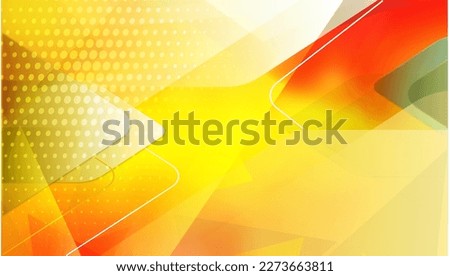 Abstract Red and Yellow Background Vector Illustration Free Orange Wallpaper
