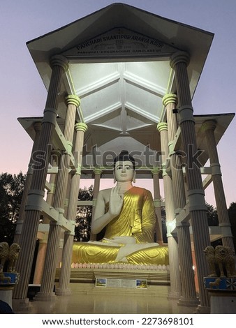 Siddhartha Gautama, the founder of Buddhism who later became known as “the Buddha,” lived during the 5th century B.C. Royalty-Free Stock Photo #2273698101