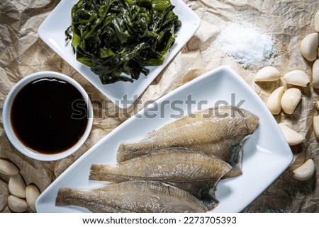 Today's dinner menu is halibut