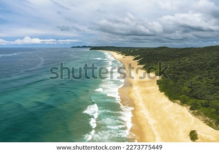 Drone view of Mozambique beaches Royalty-Free Stock Photo #2273775449