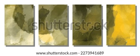 Abstract watercolor brush background. Vector illustration background.