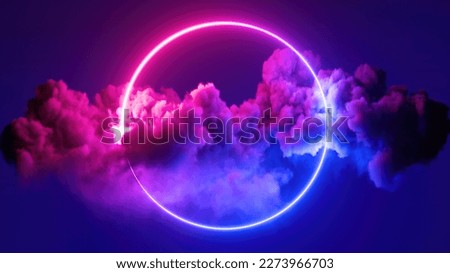 Background, Light Blue, Smoke, Neon Light, Cloud Royalty-Free Stock Photo #2273966703