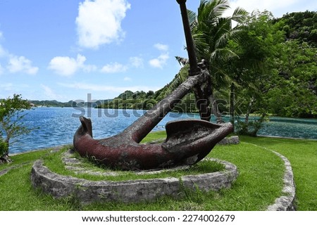 Long Beach National Park in Koror, Palau. Royalty-Free Stock Photo #2274002679