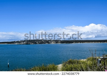 Cronulla beach, Sutherland Shire, Sydney, Australia . Blue sky, rock pools beach