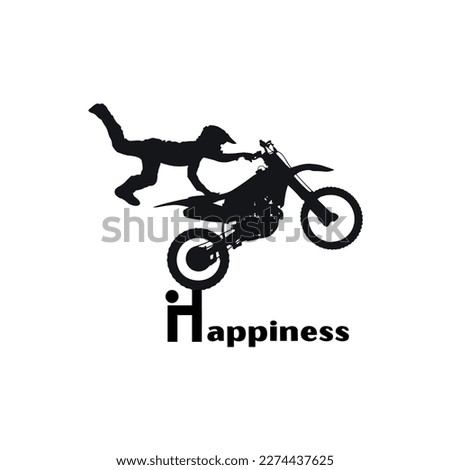 Bike stunt vector, bike stunt is happiness, motorbike vector, high quality motorcycle vector.