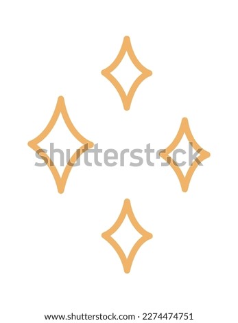 Magical symbol for magic rituals flat icon. Vector illustration Royalty-Free Stock Photo #2274474751