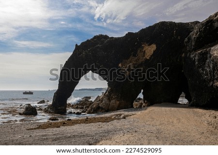 Elephant Trunk Beach. Saint John of Marcona. Ica, Peru