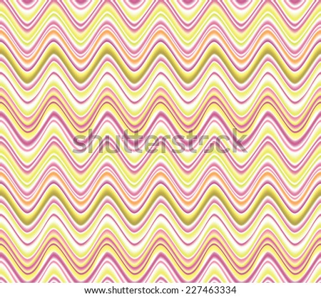 Wave pattern in art style. Abstract seamless wave vector textured background for scrapbook.