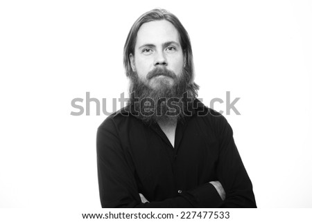 Man with a beard