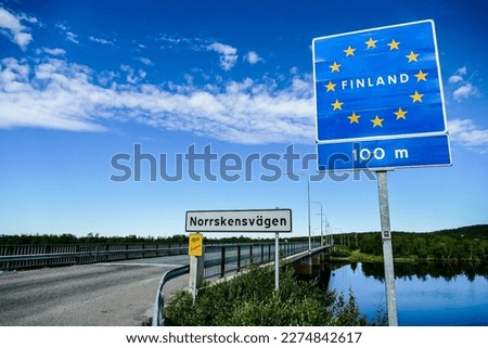 sign on road, beautiful photo digital picture , taken in laos, asia , taken in finland europe