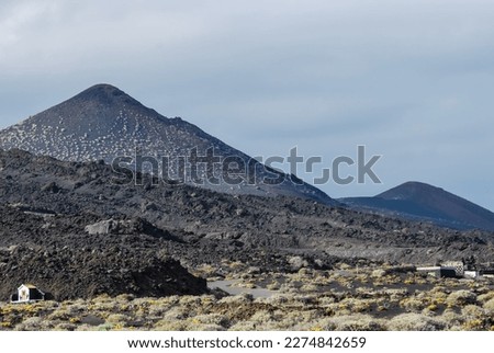 volcano in spain, beautiful photo digital picture