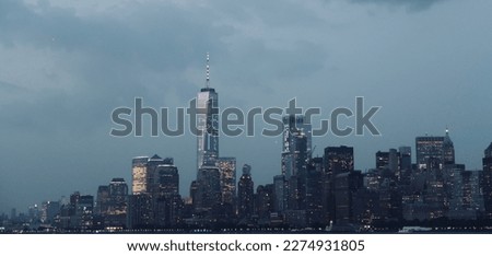                               Skyline New York City by Night 