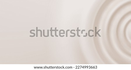 Milk circle ripple white background. Splash white waves milk product or yogurt swirl round texture surface template. Liquid surface texture abstract background vector illustration Royalty-Free Stock Photo #2274993663