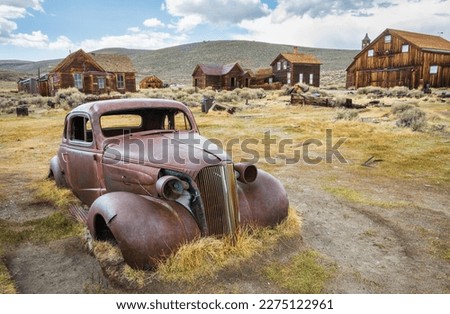 Bodie State Historic Park, Ghost Town, California Royalty-Free Stock Photo #2275122961