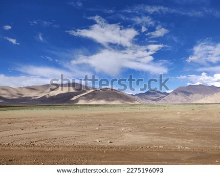 Summer In Ladakh. A beautiful landscape. This is called Heaven On Earth. 