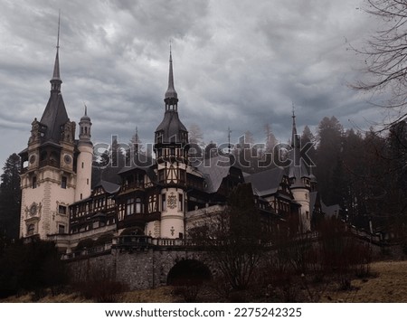 Brasov, Romania, Peles castle brasov romania, mountains, travel