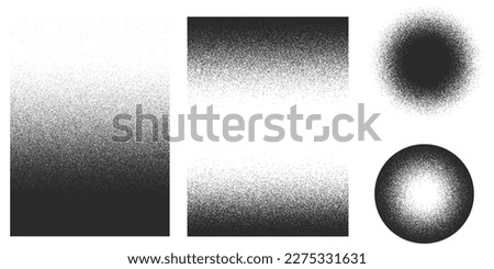 Grain noise texture background, grunge gradient, dirty distressed effect. Royalty-Free Stock Photo #2275331631