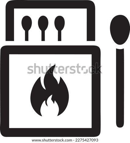 Fire hot icon symbol image vector. Illustration of the danger fire burn image design. EPS 10
