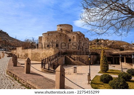 Aya Elenia Church in Sille District, known as a 5,000 year old Greek village in Konya, is known as one of the first churches in Anatolia. Royalty-Free Stock Photo #2275455299