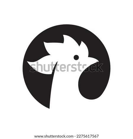 Rooster logo images illustration design