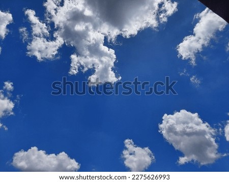cloudy blue sky. abstract background.