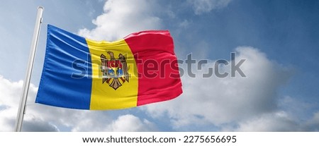 Flag of Moldova The national flag of the Republic of Moldova