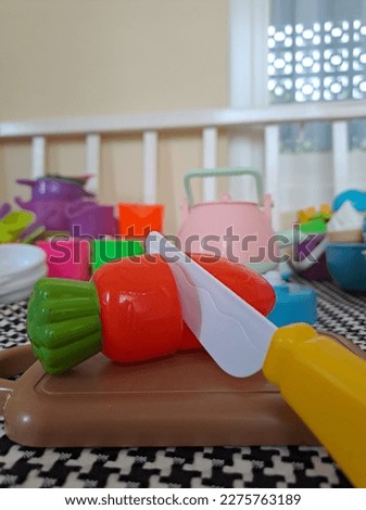 
cute colorful children's cooking toys made of plastic
