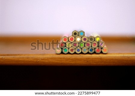 Colorful Pencils Creates Beautiful Combination