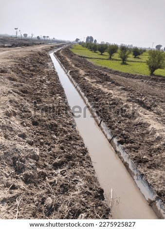 Watercourse lined-watercourse irrigation- watercourse irrigation-course drain open watercourses agriculture land irrigation-channel water course cours deau corriente agua image curso-agua photo 