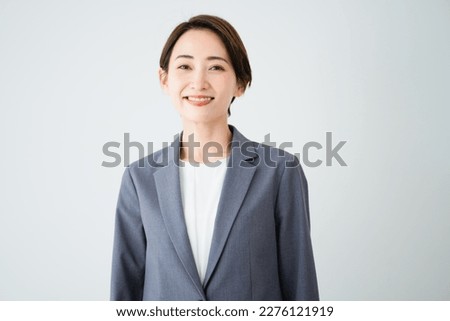 
Business image of a smiling young woman