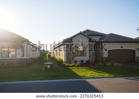 Luxury housing in Southwest Florida Royalty-Free Stock Photo #2276325413