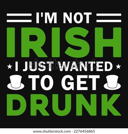 
Irish S.t Patrick day tshirt design