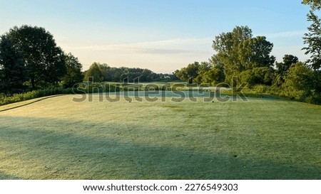 golf course on a summer day