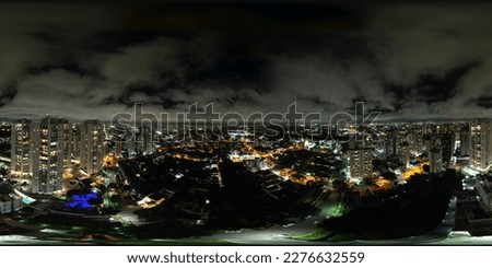 Curitiba City, Parana State, Brazil (Aerial Picture)
