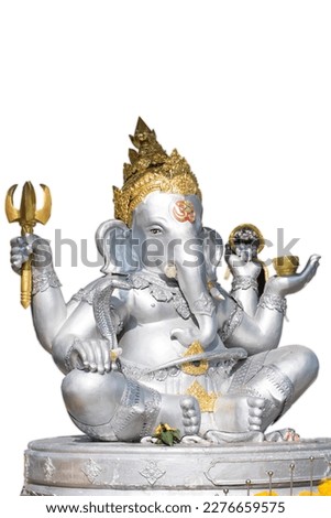 silver buddha white background buddhist symbol Brahma Hindu Metal Silver East Asian Art