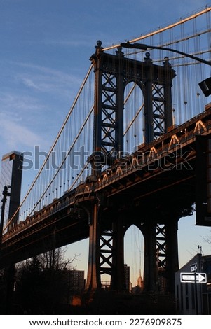 Manhattan Bridge in New York City