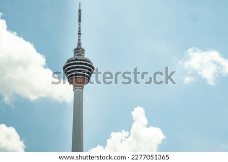 The iconic landmark of Kuala Lumpur, KL Tower Royalty-Free Stock Photo #2277051365