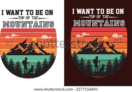 Hiking best t shirt design for hike lover