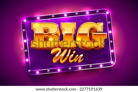 Slot machine coins wins the jackpot. 777 Big win casino concept. Vector illustration Royalty-Free Stock Photo #2277191639