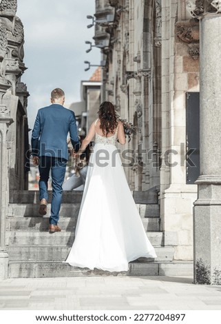 Wedding day , white dress , bridal